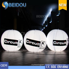 Wholesale Giant Advertising Balloons Inflatable Tripod LED Ground Hanging Balloon